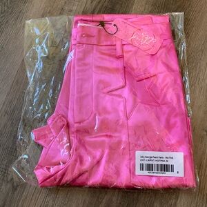 Juicy Georgia Peach pants in pink size medium from Southern Fried Chics